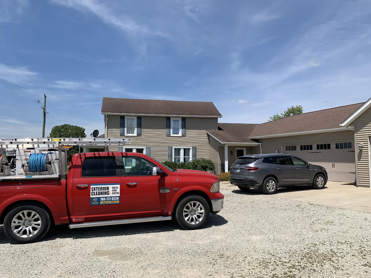 House Washing Service in Brookville, Indiana | Clean Bee Pressure Washing Restores Vinyl Siding and Curb Appeal